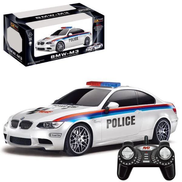 Masina de politie cu telecomanda RC Cars BMW M3, 1:18