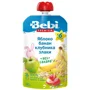 Пюре Bebi Premium яблоко-банан-клубника-злаки (6+меc), 90г