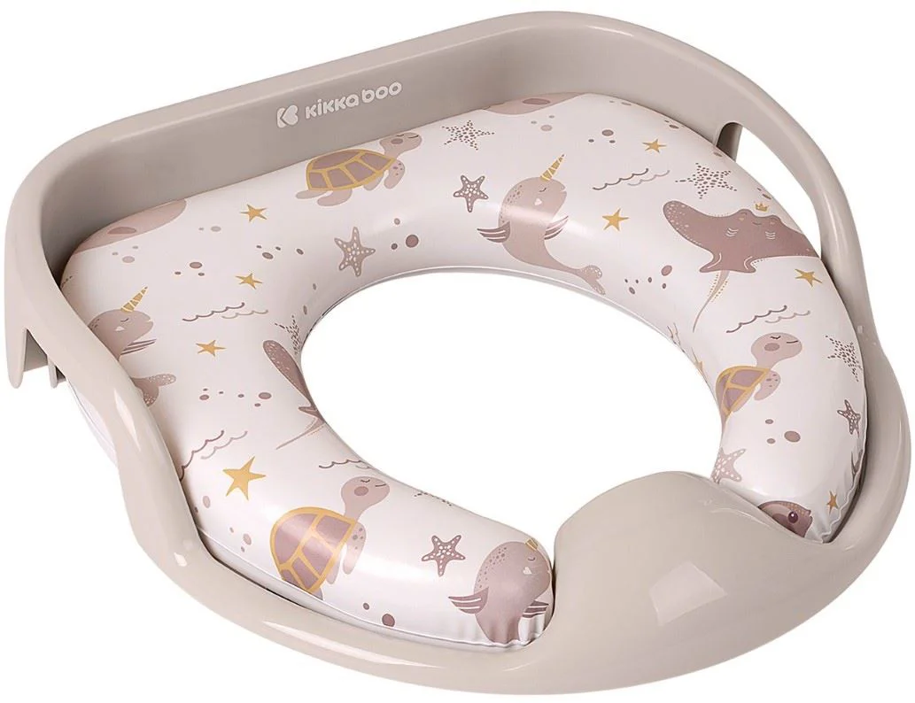 Мягкий адаптер для унитаза KikkaBoo Sea World Beige