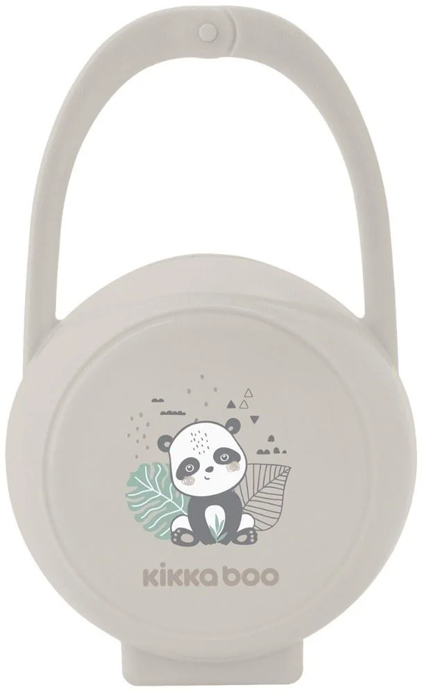 image for Cutie pentru suzeta KikkaBoo Savanna Beige foto
