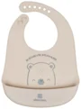 Силиконовый нагрудник KikkaBoo Bear With Me Grey foto