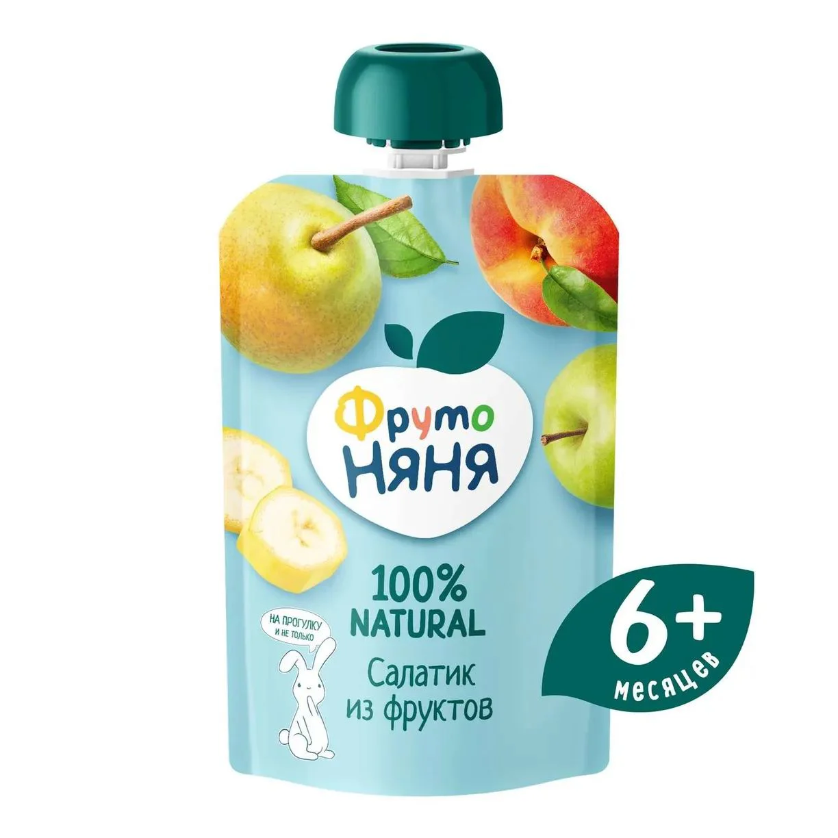 image for Piure ФрутоНяня Salata din 4 fructe (6+ luni), 90 g foto