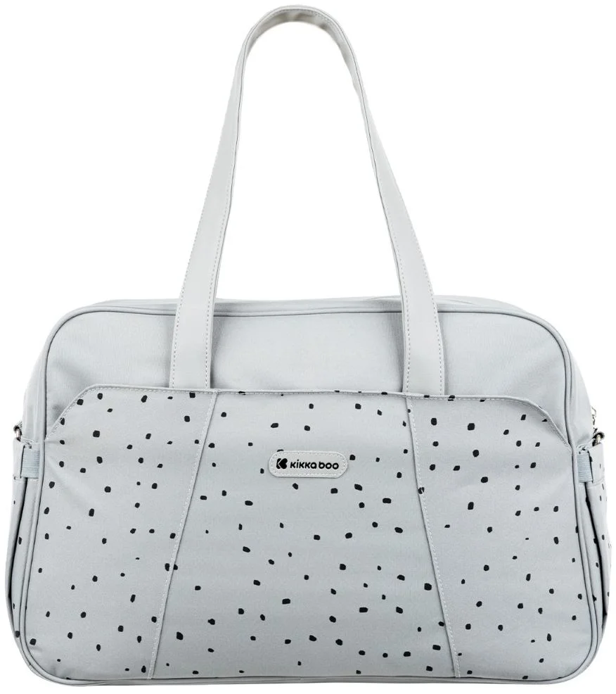 Сумка для мамы KikkaBoo Chelsea Dots Grey