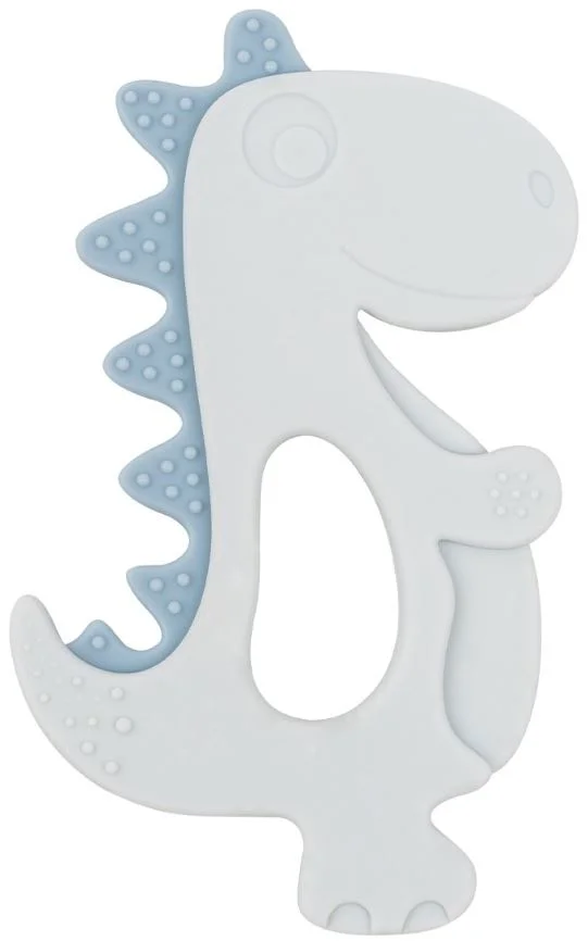 Силиконовый прорезыватель KikkaBoo Dinosaur Blue