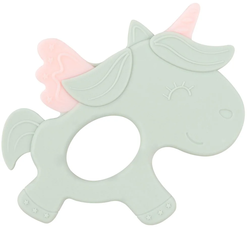 Силиконовый прорезыватель KikkaBoo Unicorn Mint