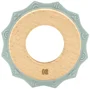 Деревянная игрушка-прорезыватель с силиконом KikkaBoo Gear Mint