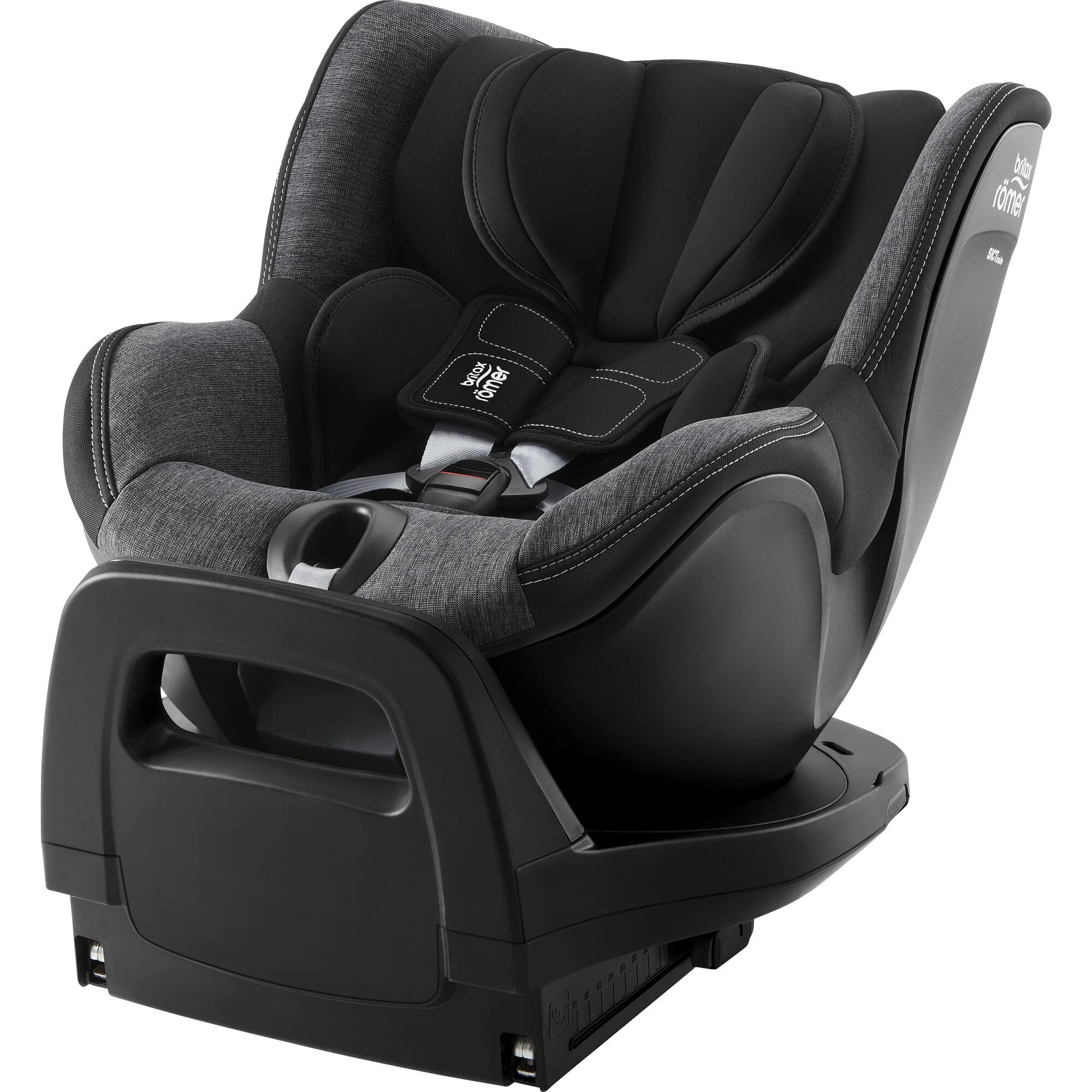 Scaun auto rotativ Britax Dualfix Pro Graphite Marble (40-105 cm) foto