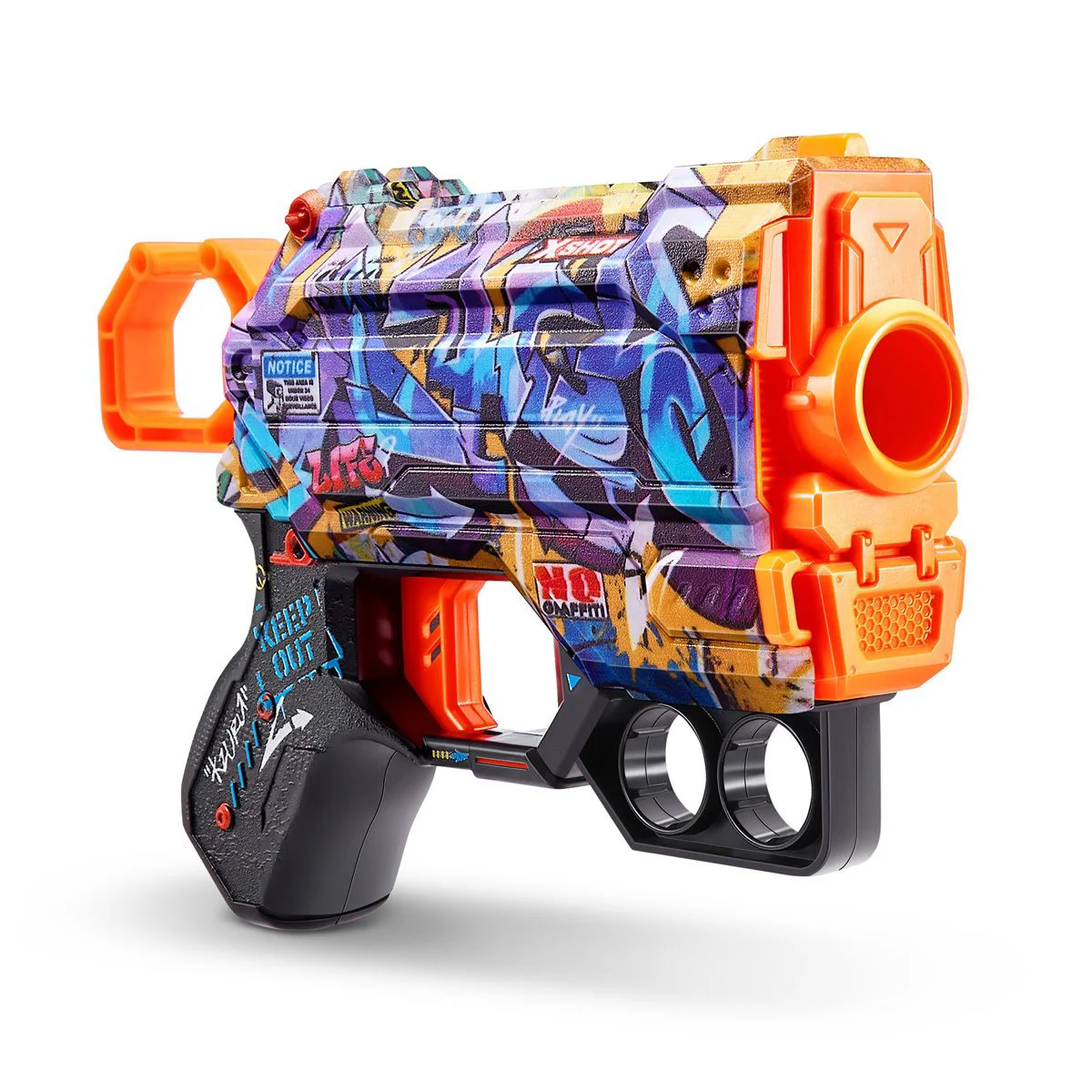 Blaster Zuru X-shot Skins Menace Spray Tag 8 cartuse