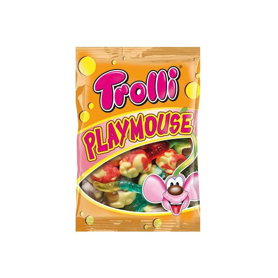 Bomboane gumate Trolli Play mouse, 100 g