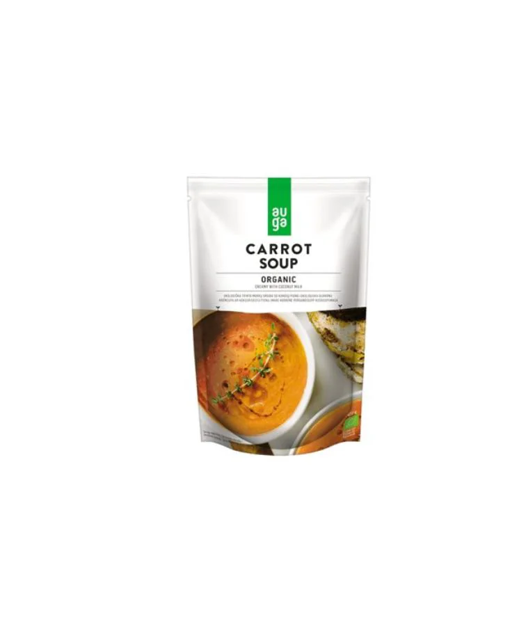 Supa Bio Auga picanta curry cu crema de cocos si ciuperci, 400 g foto
