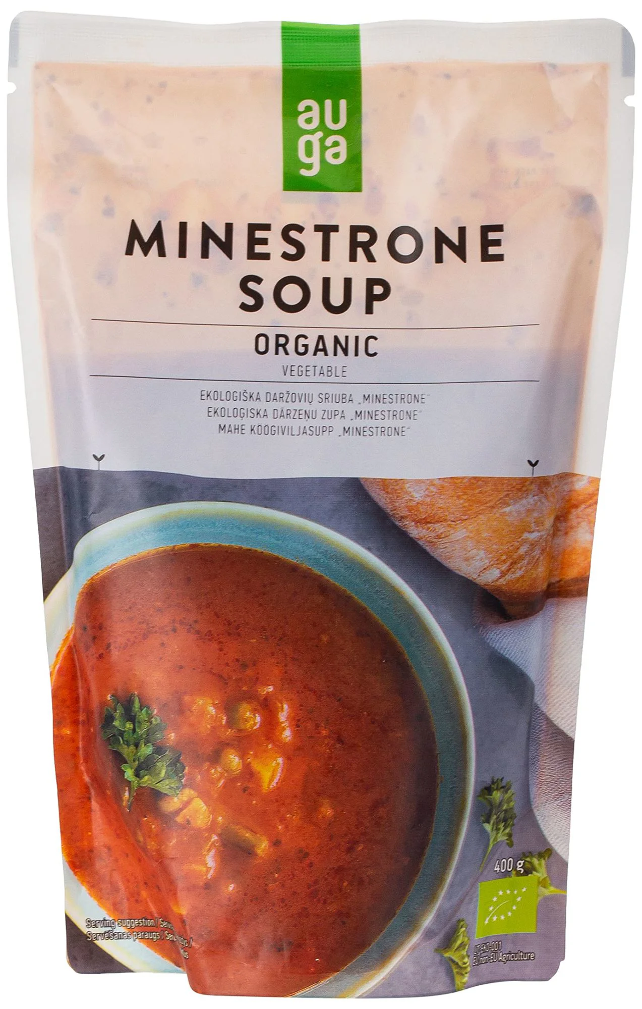 Supa Bio Auga Minestrone, 400 g