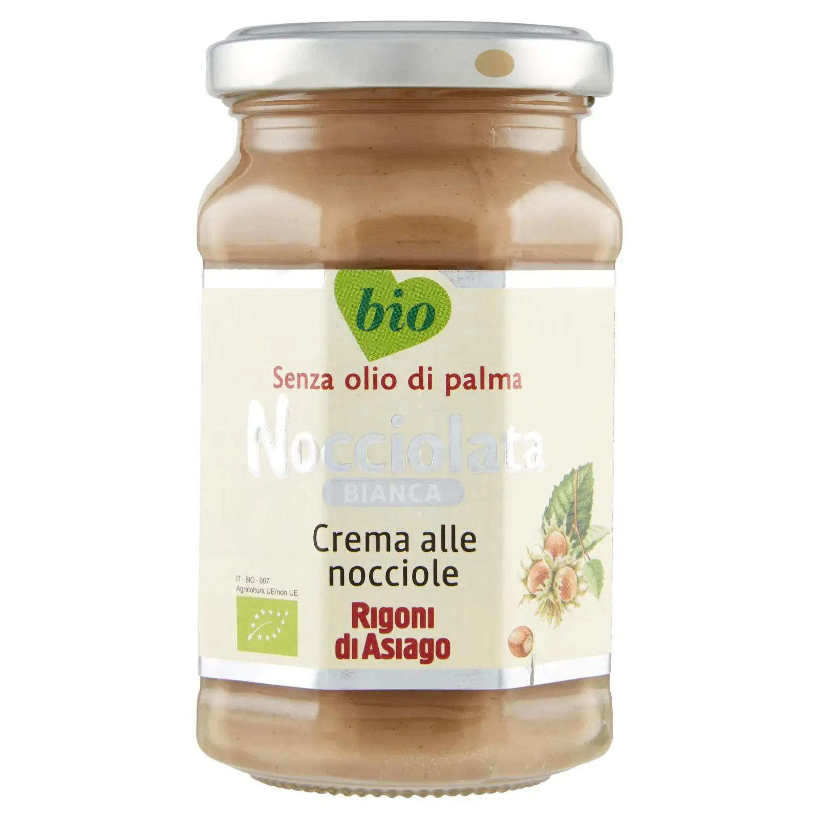 Crema alba Rigoni di Asiago Bio Nocciolata, 250 g