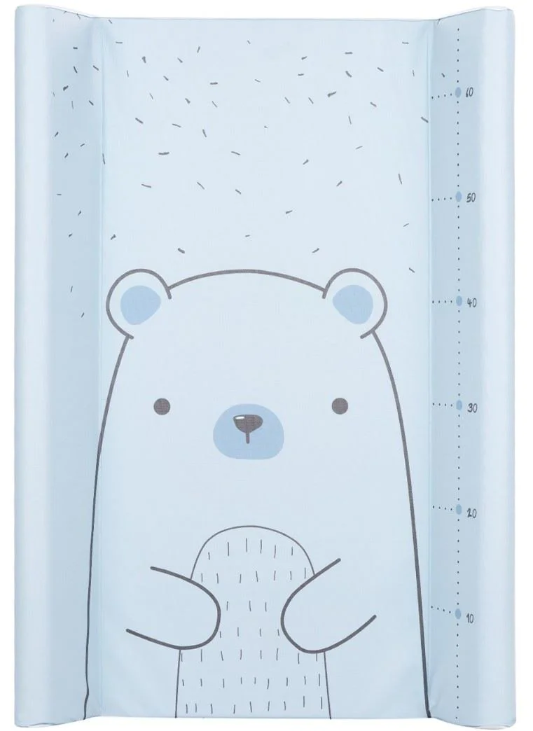 Пеленальный коврик KikkaBoo Bear with me Blue, 70x50 см