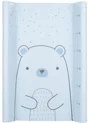 Пеленальный коврик KikkaBoo Bear with me Blue, 70x50 см