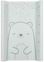 Пеленальный коврик KikkaBoo Bear with me Mint, 70x50 см