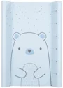 Saltea pentru infasat tare KikkaBoo Bear with me Blue, 80x50 cm