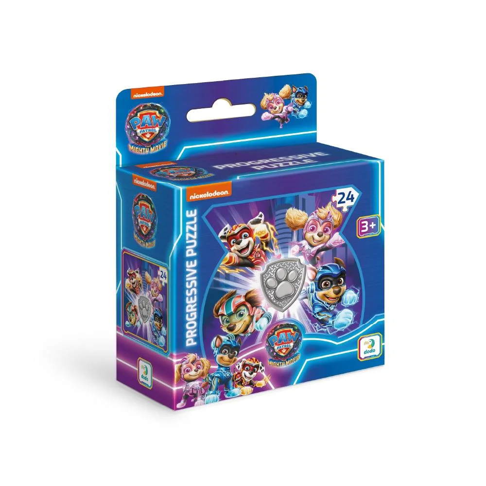 Puzzle Dodo Paw Patrol. Eroii puternici, 24 piese