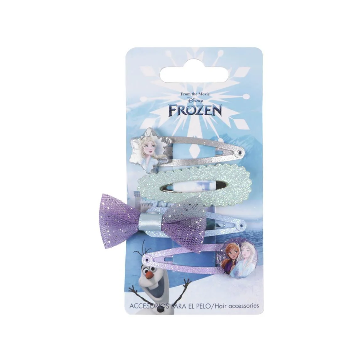 Аксессуары для волос Заколки Frozen 4 шт.