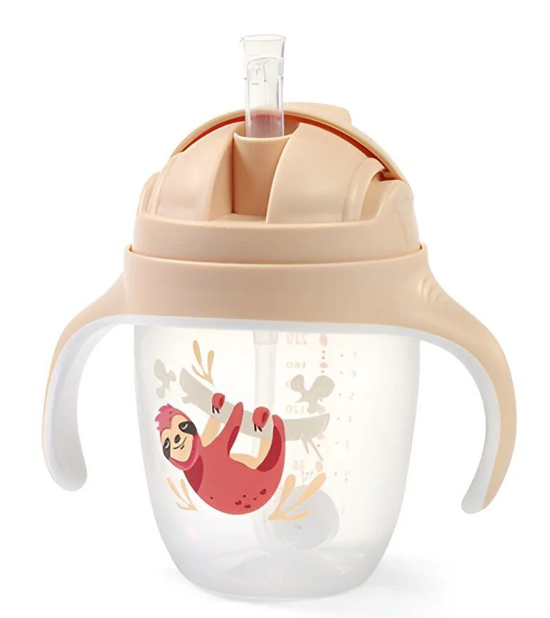 image for Canuta cu pai ponderat BabyOno Bej foto