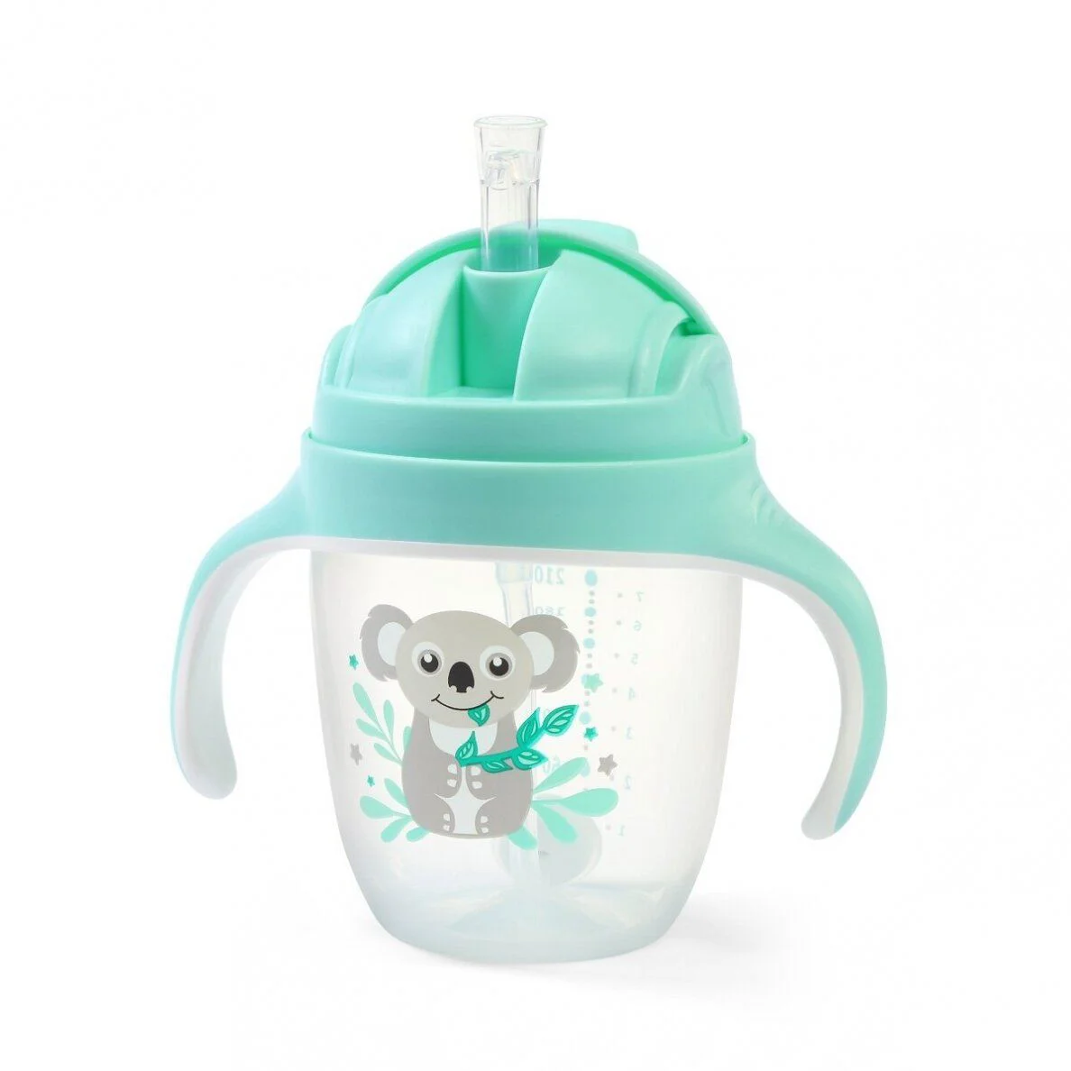 image for Чашка-поильник с утяжеленной трубочкой BabyOno, 240 мл foto