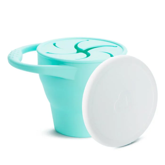 Cana pentru gustari din silicon Munchkin Snack Catcher Menta