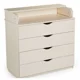 Детский комод Eucalyptus Mark90 Ваниль