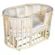 Детская кроватка Oliver Gabriella Plus 6 в 1 Слоновая кость