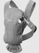 Marsupiu anatomic BabyBjorn Mini Grey cu pozitii multiple de purtare, 3D Mesh