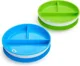 Set din 2 farfurii sectionale Munchkin Suction