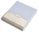 Cearsaf Perina din satin, 120 x 60 cm (Albastru)