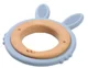 Погремушка для зубов BabyOno Кролик из дерева и силикона