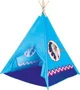 Cort Bino TeePee Indian, Albastru, 120x120x150 cm