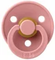 Suzeta rotunda BIBS Dusty Pink din latex (0-6 luni) foto