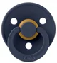 Suzeta rotunda BIBS Deep Space din latex (0-6 luni) foto