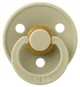 Suzeta rotunda BIBS Khaki din latex (6-18 luni) foto