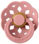 Suzeta rotunda BIBS Boheme Dusty Pink din latex (6-18 luni) foto