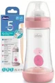 Пластиковая бутылочка с силиконовым соском Chicco Perfect 5, 240 мл