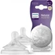 Tetina din silicon Philips Avent Natural Response (1+ luni), 2 buc.