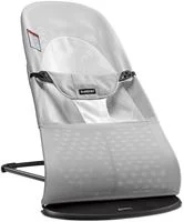 Кресло-шезлонг BabyBjorn Balance Silver White, Mesh