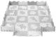 Covoras de joaca Momi Puzzle Zawi Foam, Gri foto