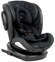 Scaun auto rotativ cu isofix KikkaBoo Stark Black 0-36 kg