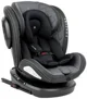 Вращающееся автокресло с изофиксом KikkaBoo Stark Dark Grey 0-36 кг foto