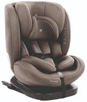 Вращающееся автокресло с изофиксом KikkaBoo i-Comfort Brown, 40-150 см