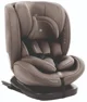 Scaun auto rotativ cu isofix KikkaBoo i-Comfort Brown, 40-150 cm foto