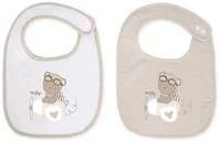 Набор из 2 нагрудников KikkaBoo Dreamy Flight Beige