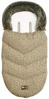 Husa de iarna pentru carucior KikkaBoo Luxury Dots Beige