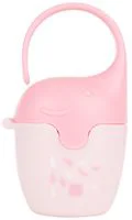 Cutie pentru suzeta KikkaBoo Elephant Pink