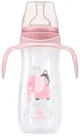 Бутылочка с ручками KikkaBoo Jingle Jungle Pink, 400 мл