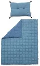 Комплект Одеяло и подушка La millou Biscuit Collection Navy, 125х105 см foto
