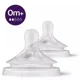 Tetina din silicon Philips Avent Natural Response (0+ luni), 2 buc.